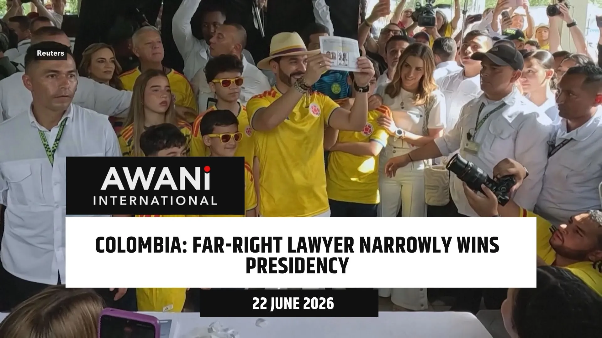 Far-right lawyer narrowly wins presidency