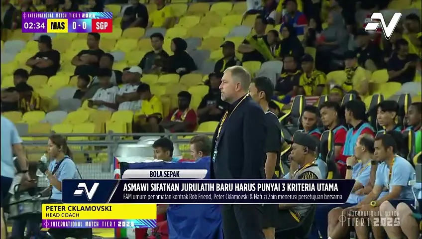 Asmawi Bakiri sifatkan jurulatih baru harus punyai 3 kriteria utama