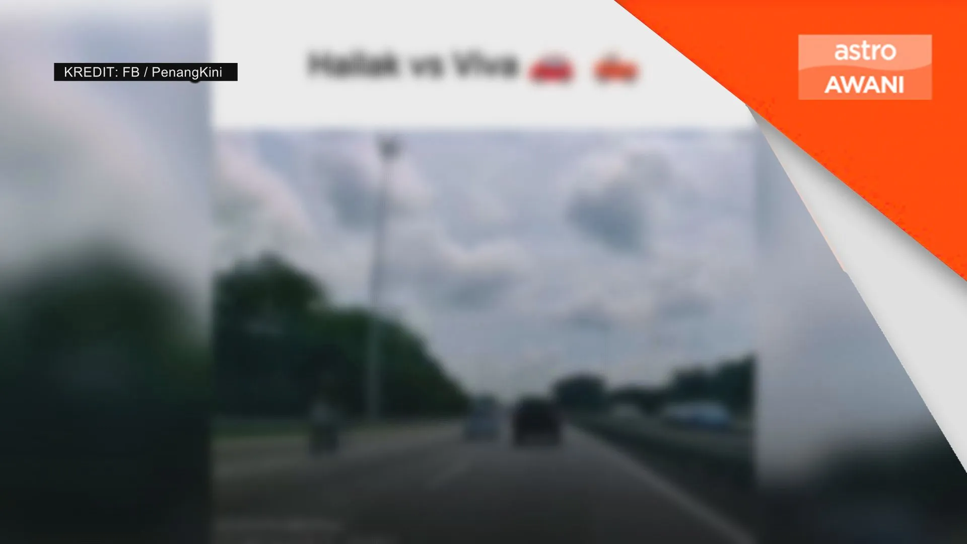 Polis kesan individu pandu Hilux, Viva secara melulu di lebuh raya