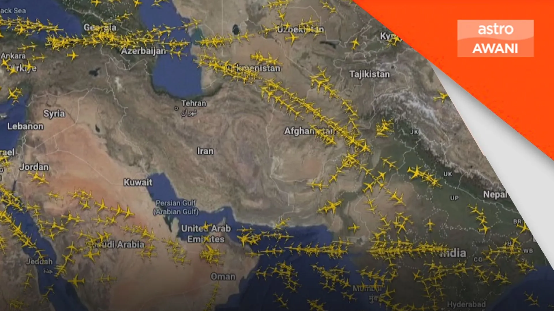 EASA gesa syarikat penerbangan elak ruang udara Iran, Iraq dan Lubnan