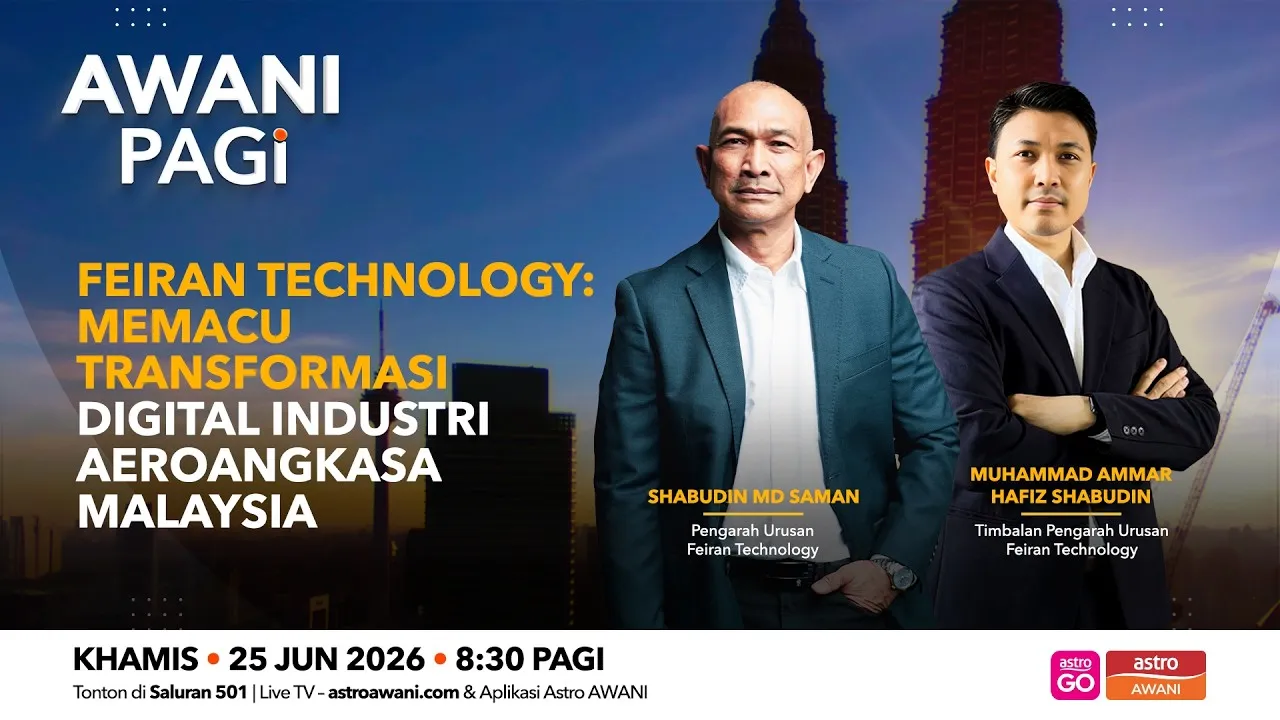 AWANI Pagi: Memacu transformasi digital industri aeroangkasa dan pertahanan Malaysia