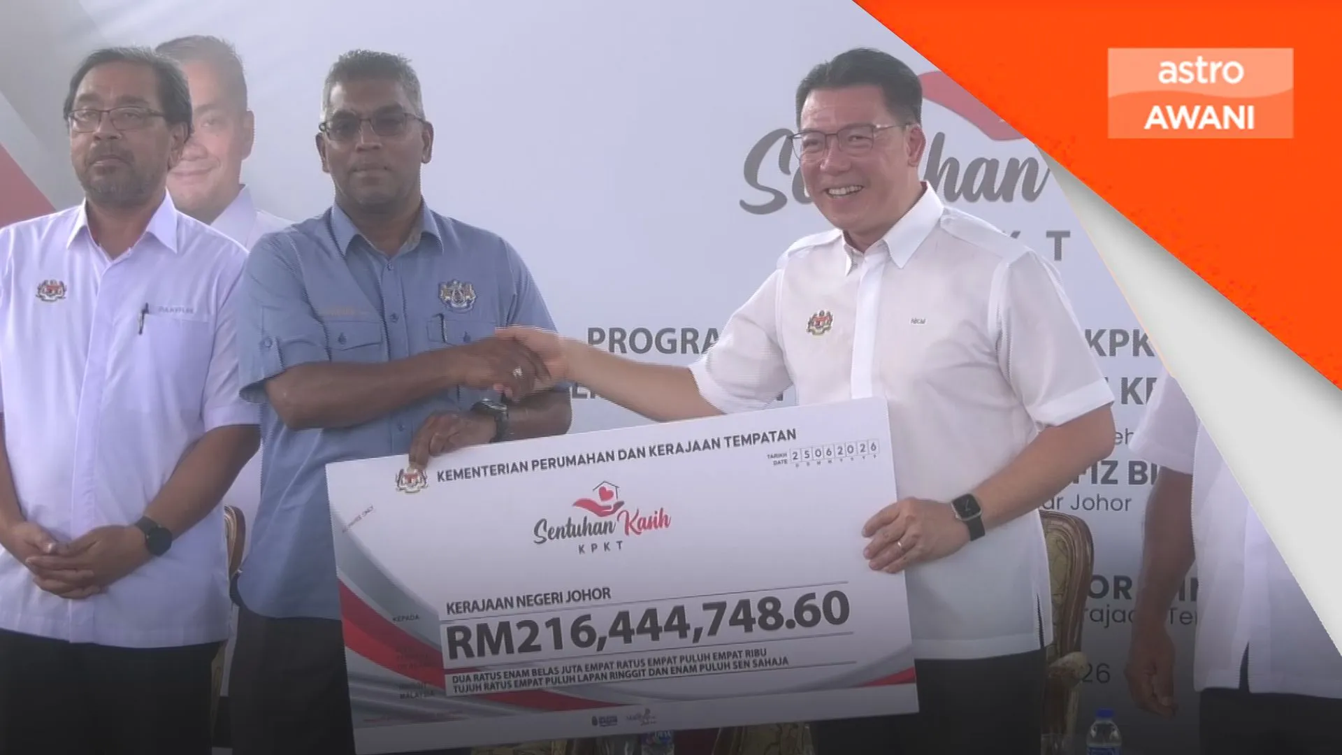 Johor terima peruntukan lebih RM216 juta
