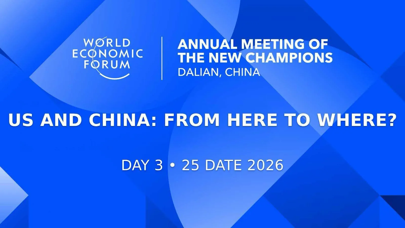 US and China: From Here to Where? | 25 June 2026
