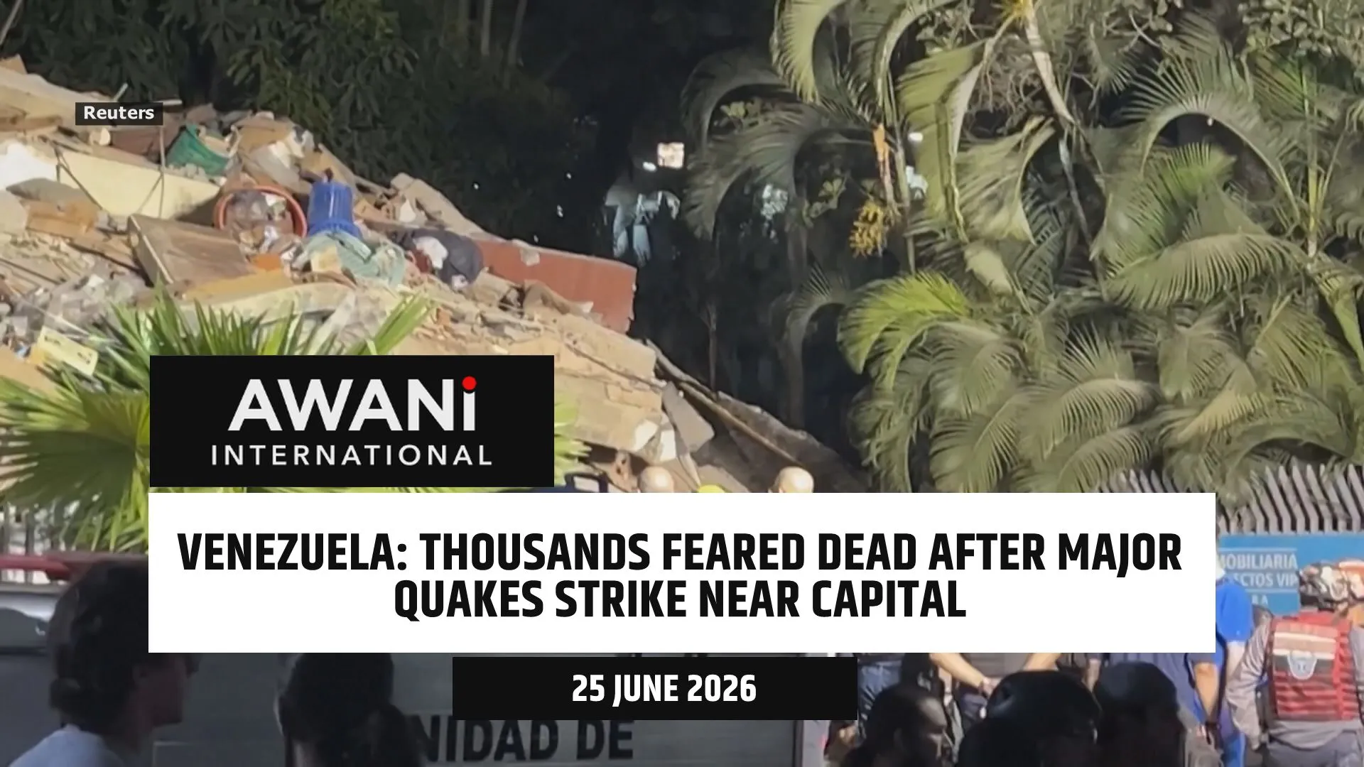 Venezuela declares emergency as powerful quakes kill at least 32