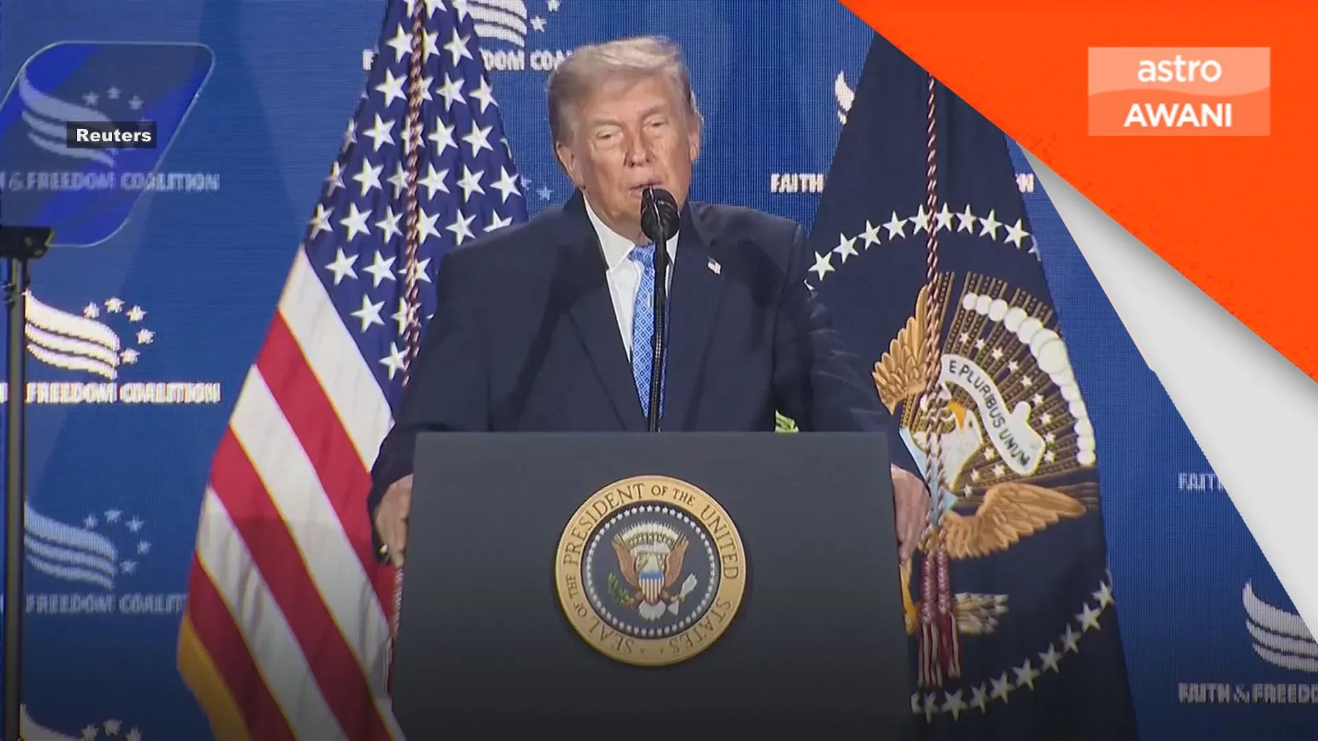 Trump Dakwa keupayaan tentera Iran semakin lemah
