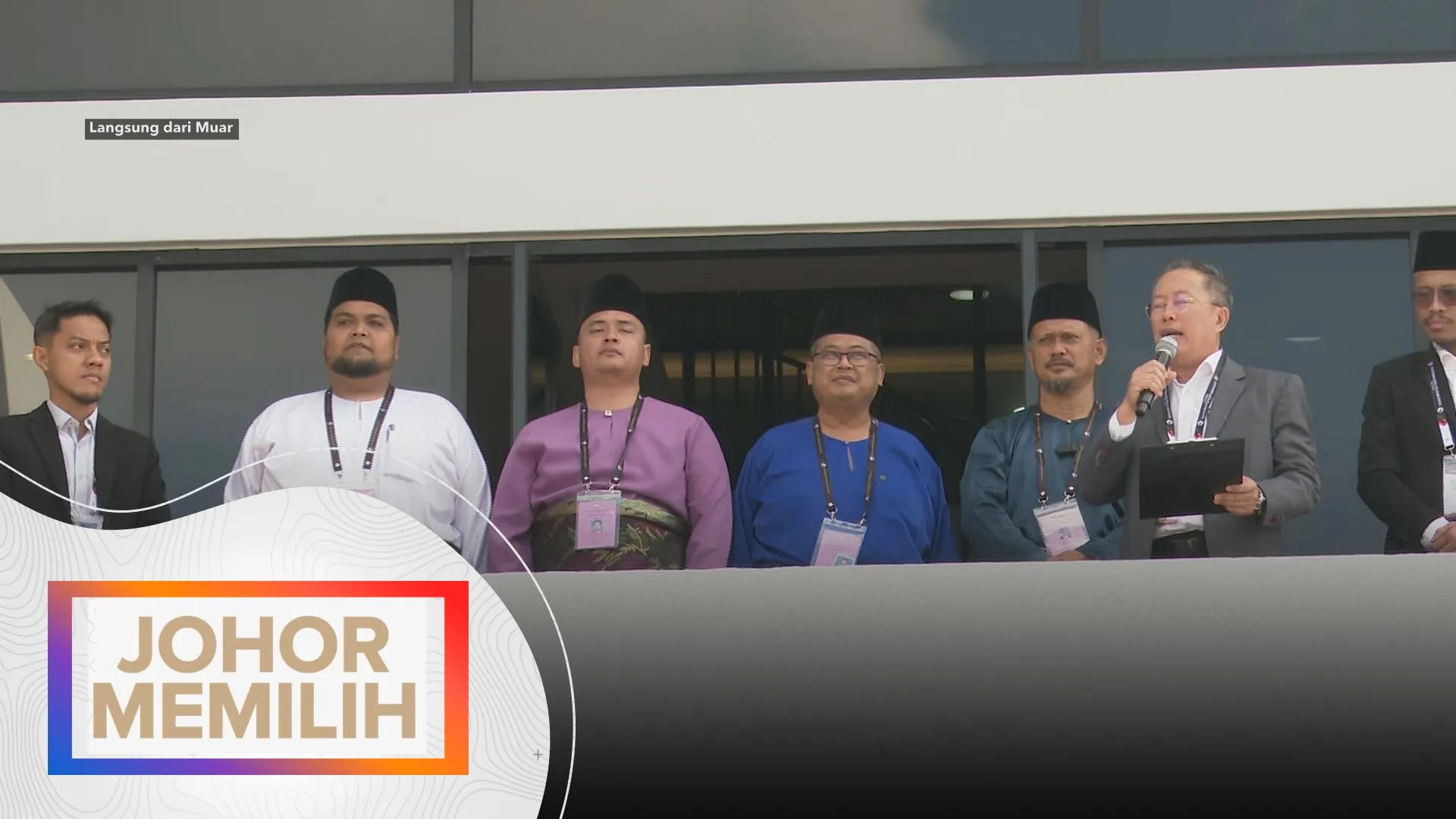 Pengumunan calon bertanding DUN N. 15 Maharani