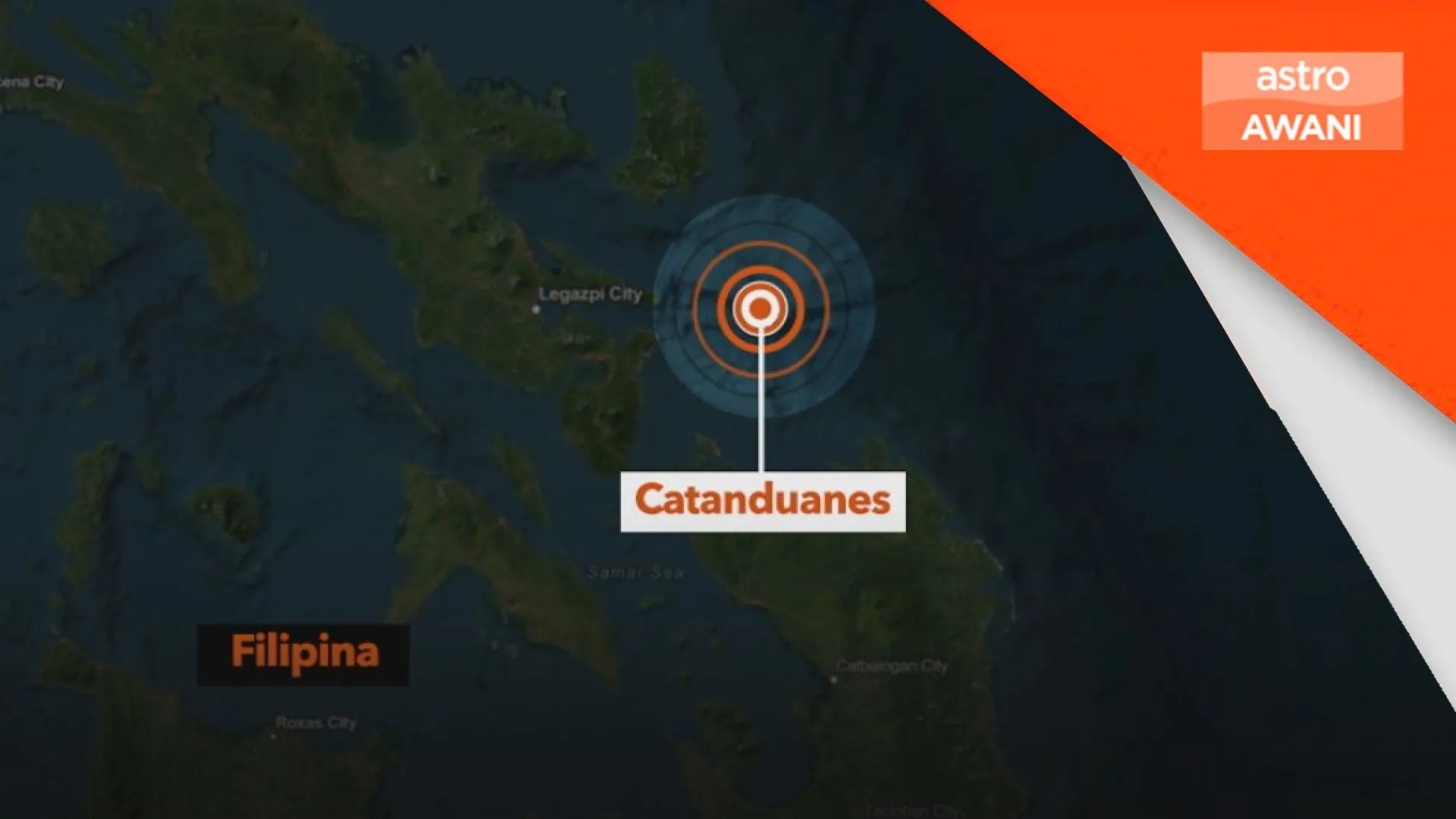 Dua gempa bumi sederhana gegar Filipina