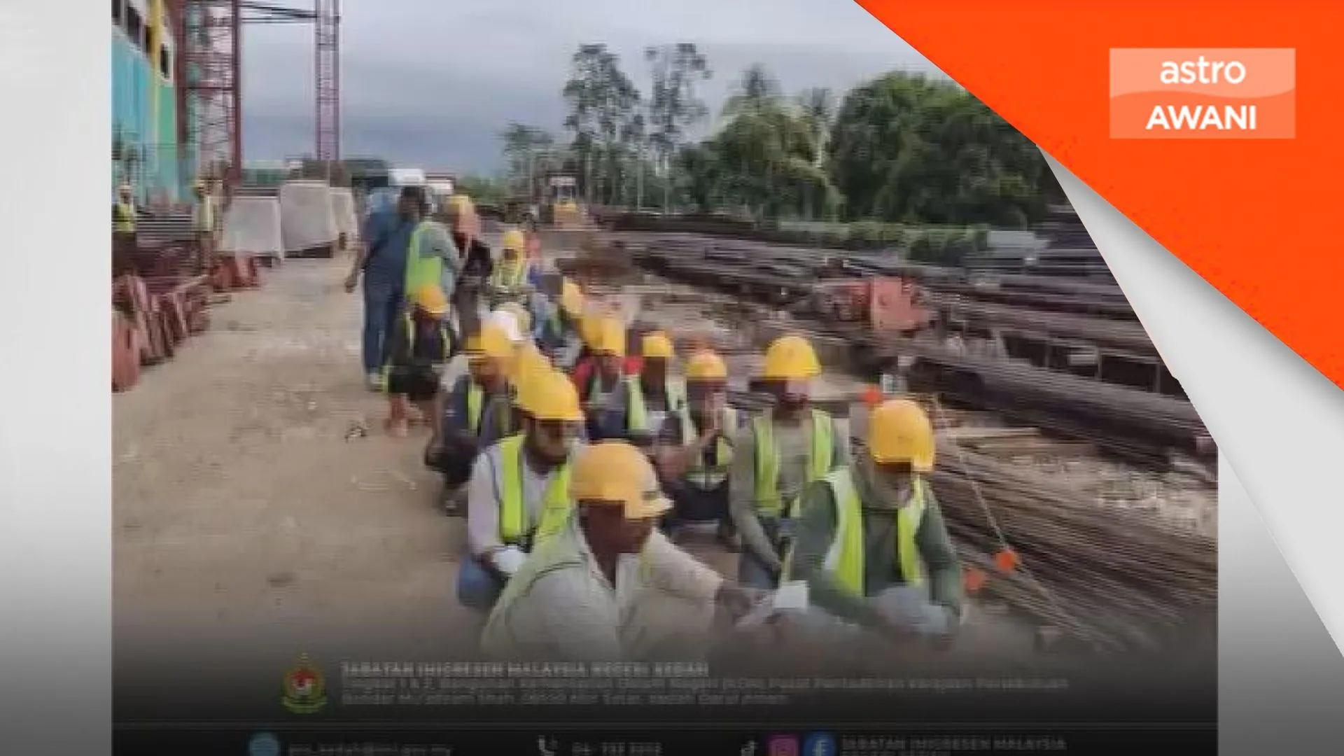 OPS Sapu: 129 PATI ditahan di Kulim