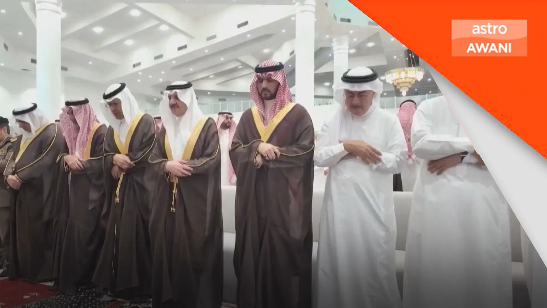 Solat jenazah 14 mangsa nahas helikopter Aramco diadakan di Dammam