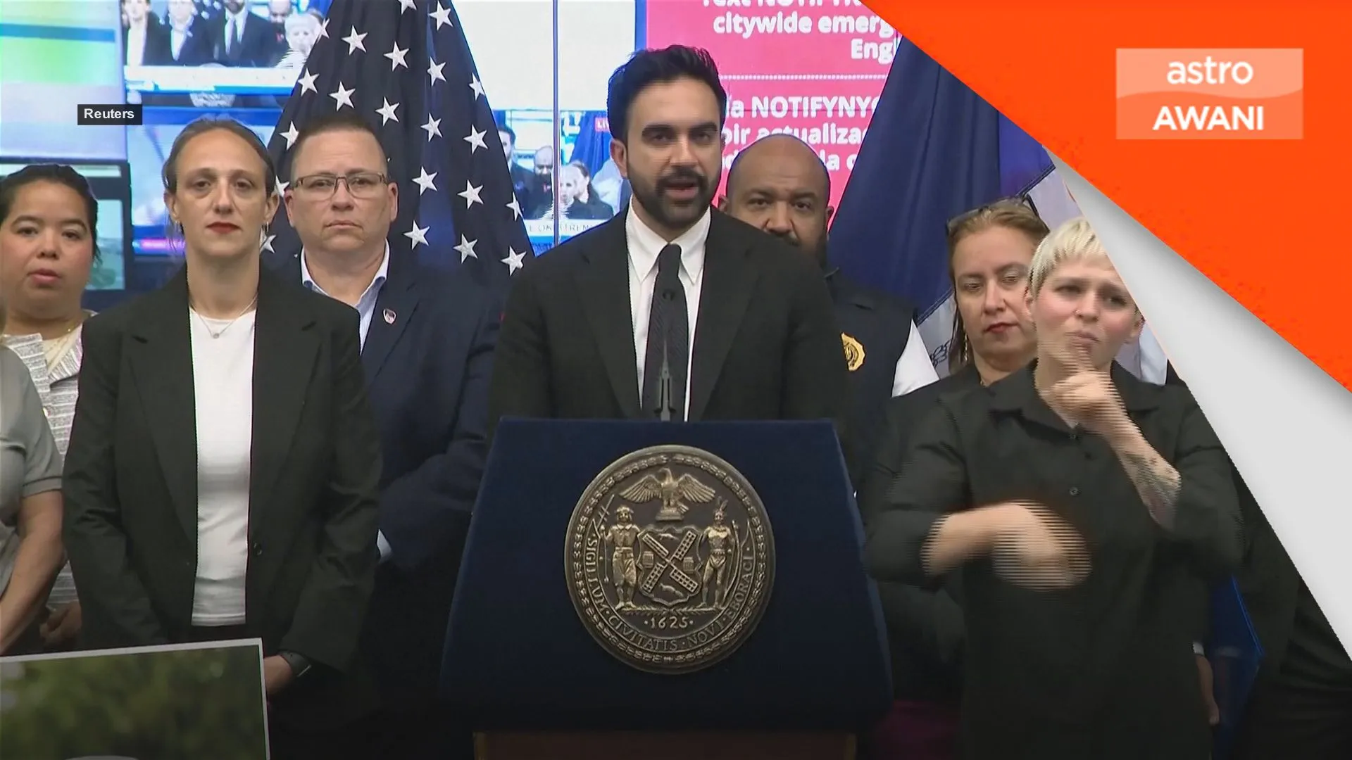 New York bakal dilanda cuaca panas mulai Rabu - Mamdani
