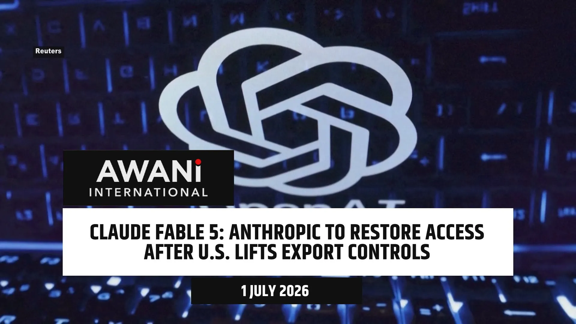 Anthropic to restore Claude Fable 5 access after U.S. lifts export controls