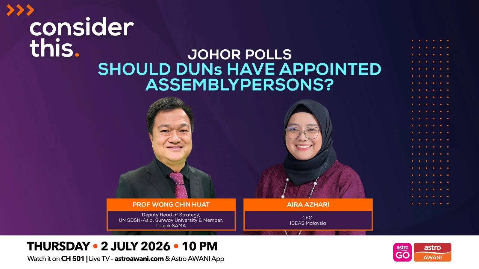 Consider This: Johor Polls (Part 2) — Do State Assemblies Need Reform?