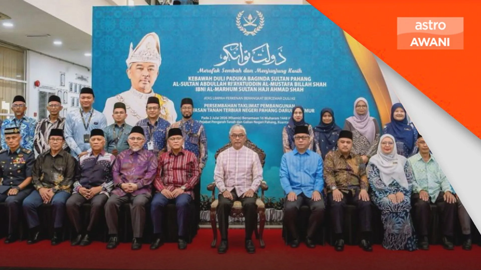 Tanah terbiar: Perlu dibangunkan secara produktif - Sultan Pahang