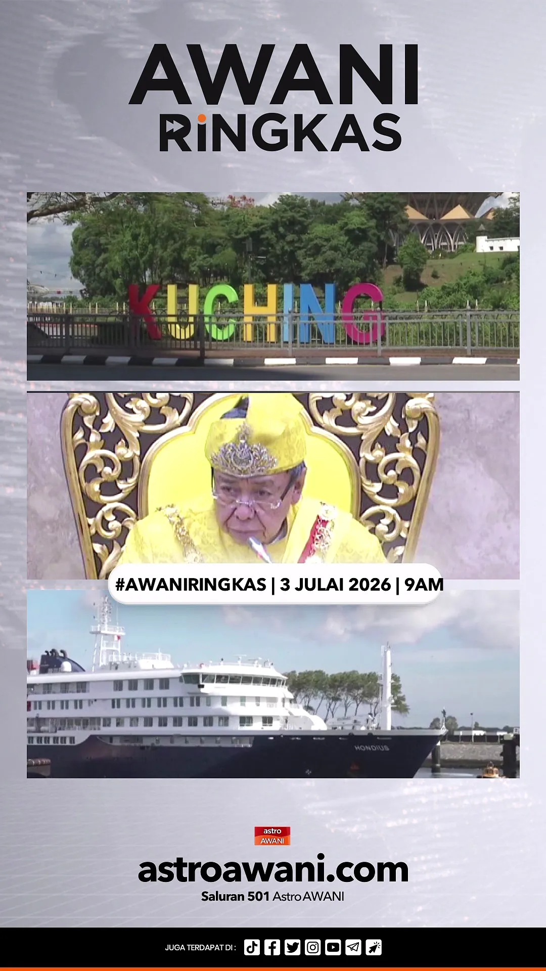 #AWANIRingkas 3 Julai 2026 | 9AM