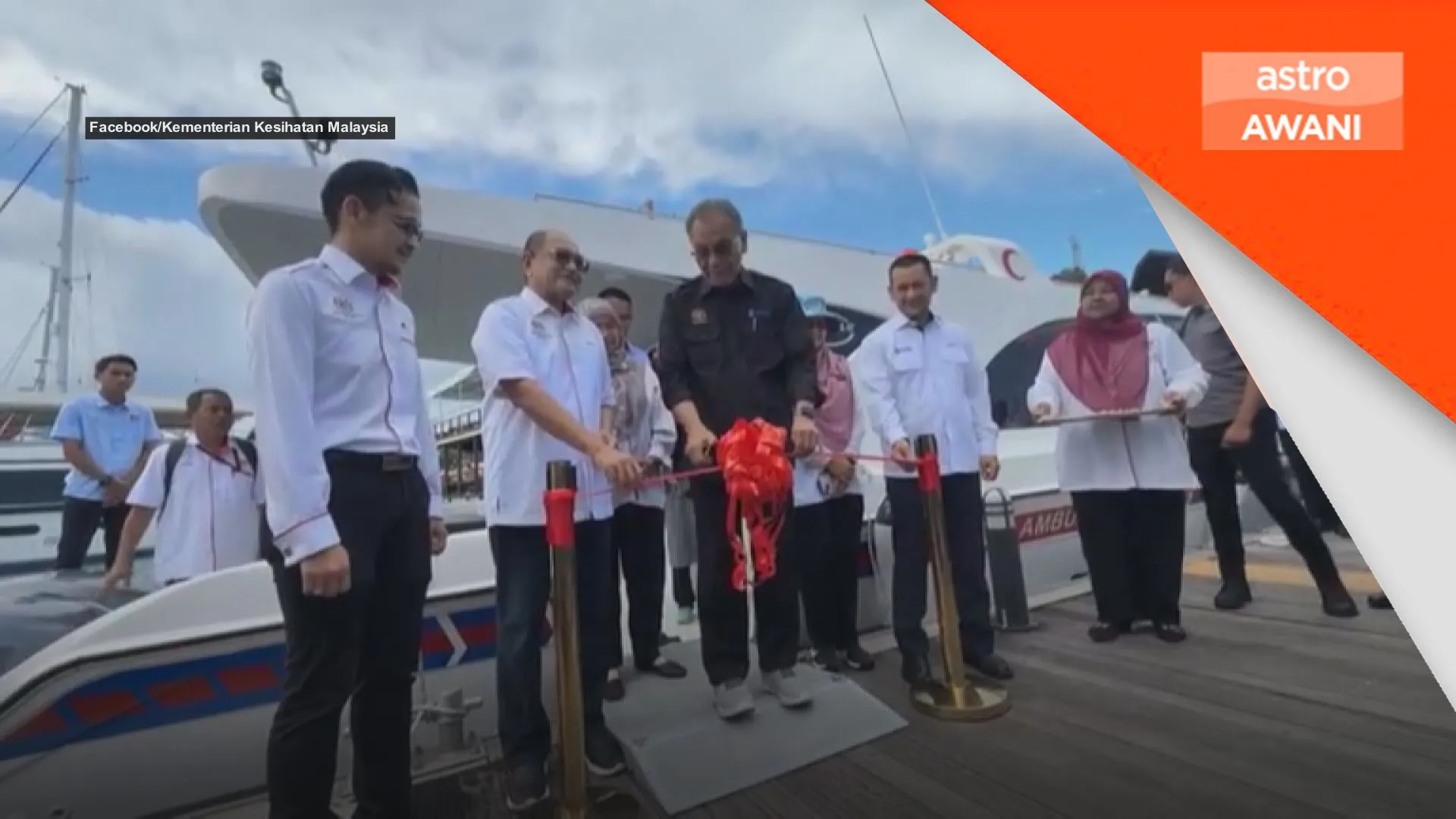 Ambulans laut, EBU perkukuh perkhidmatan kesihatan Pulau Tuba
