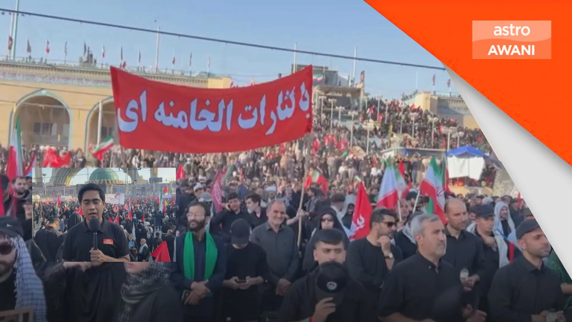Tehran terus berduka, Grand Mosalla kekal sesak