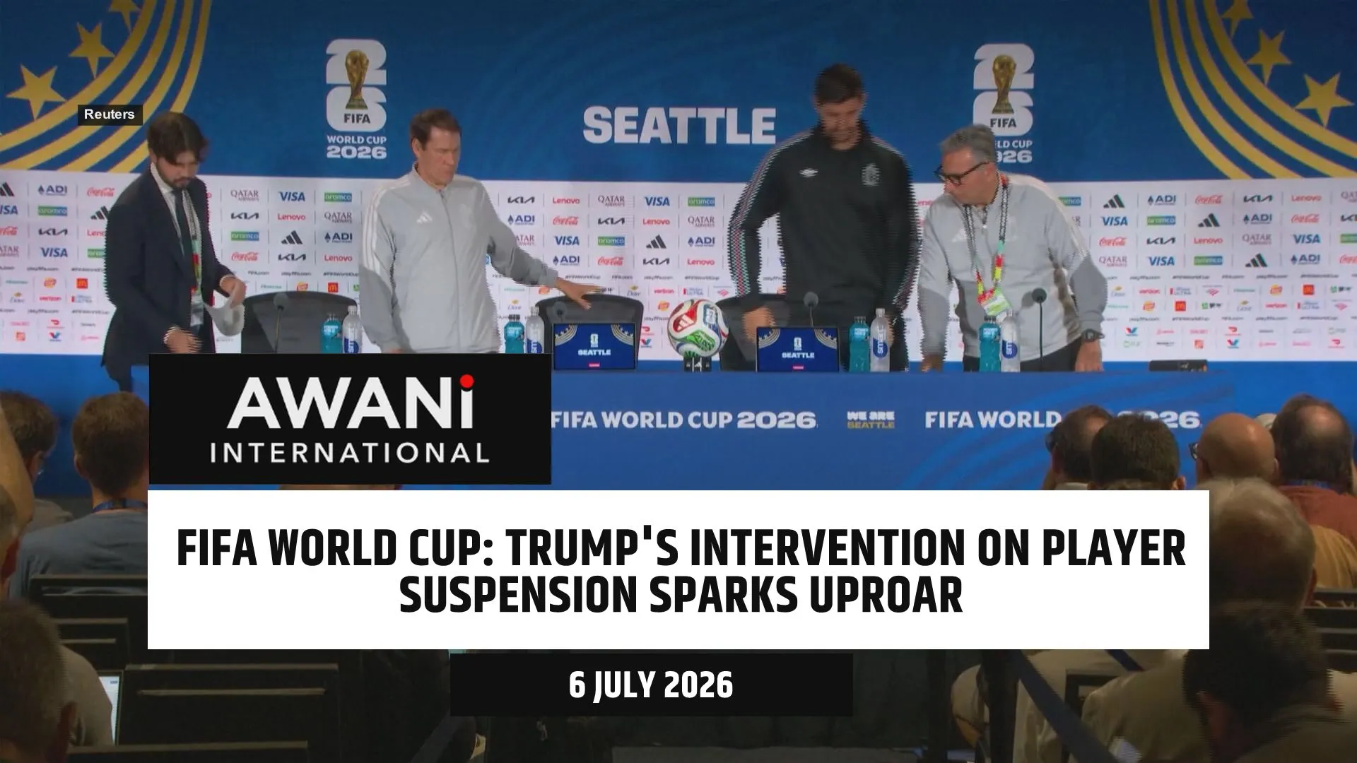 Trump's intervention on player suspension sparks uproar