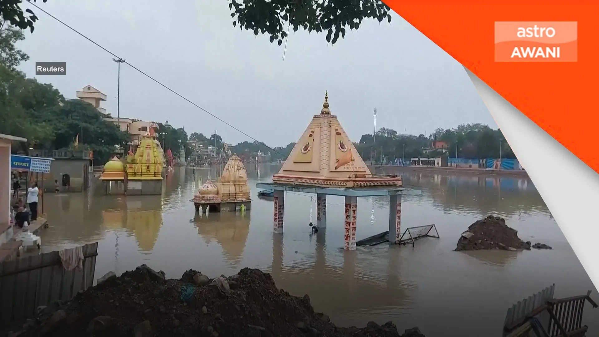 13 maut akibat banjir monsun di Mumbai