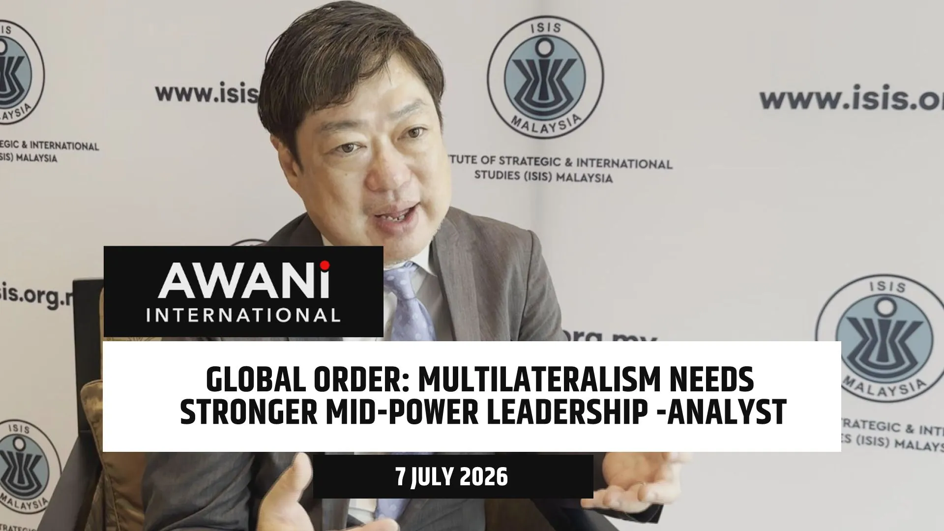 Middle powers urged to reform multilateralism