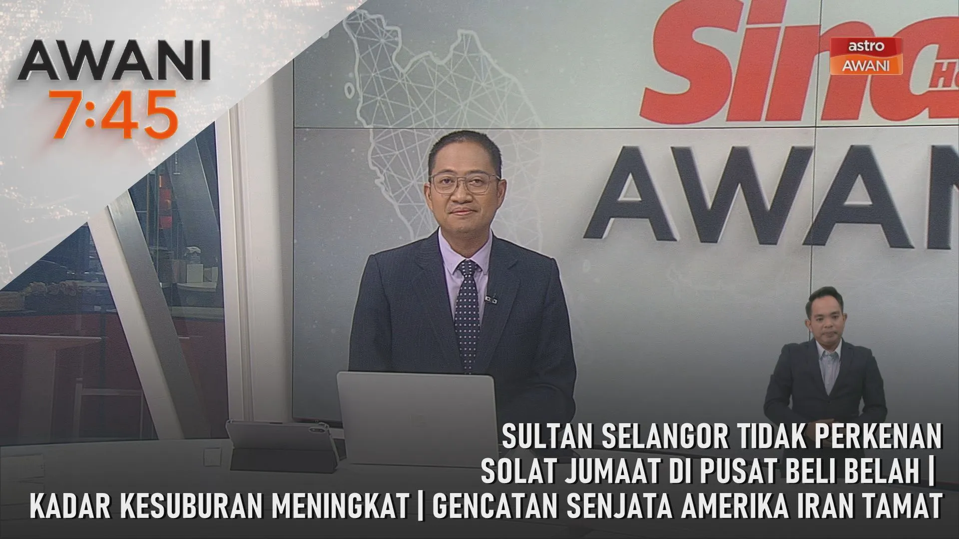 AWANI 7:45 [8/7/2026] – Sultan Selangor Tidak Perkenan Solat Jumaat Di Pusat Beli Belah | Kadar Kesuburan Meningkat | Gencatan Senjata Amerika-Iran Tamat