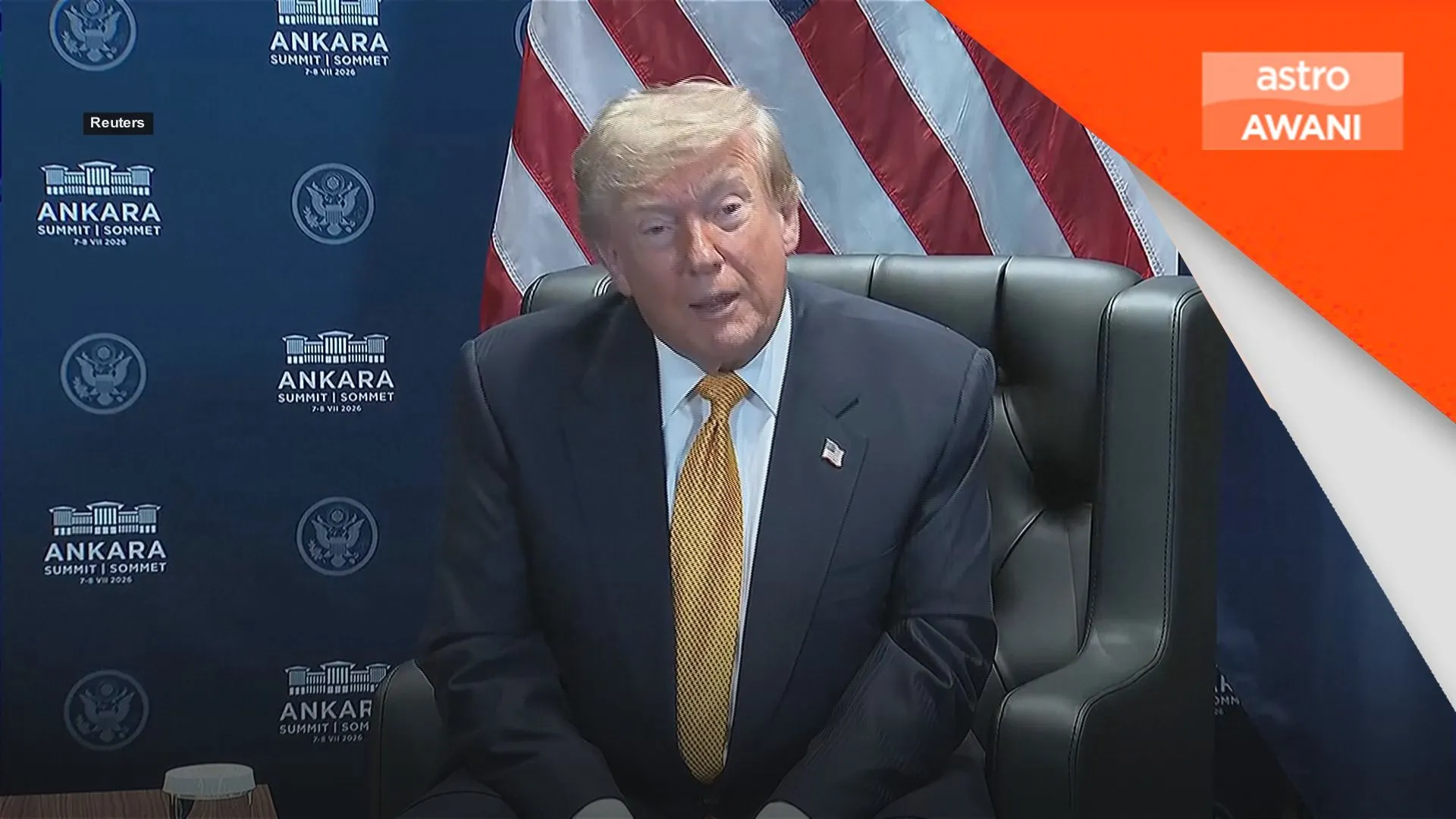Trump beri amaran lancar satu lagi serangan ke atas Iran