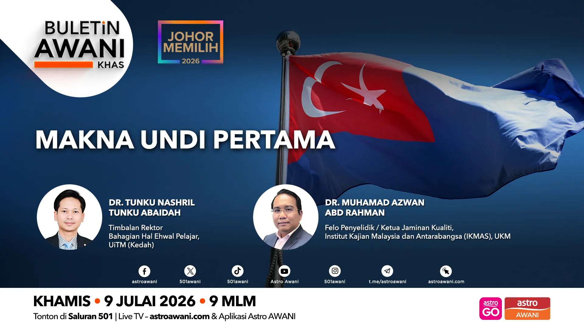 Buletin AWANI Khas: Johor Memilih | Makna undi pertama