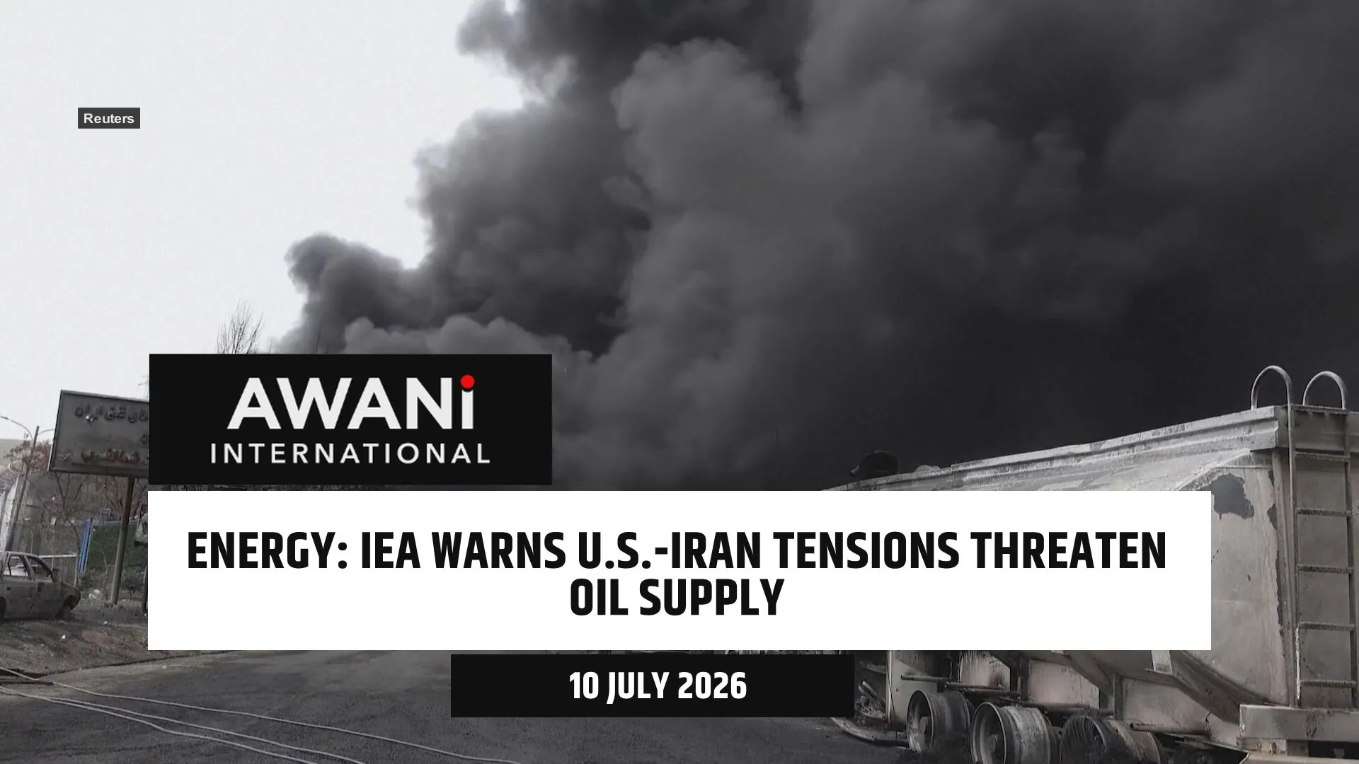 IEA warns U.S.-Iran tensions threaten oil supply