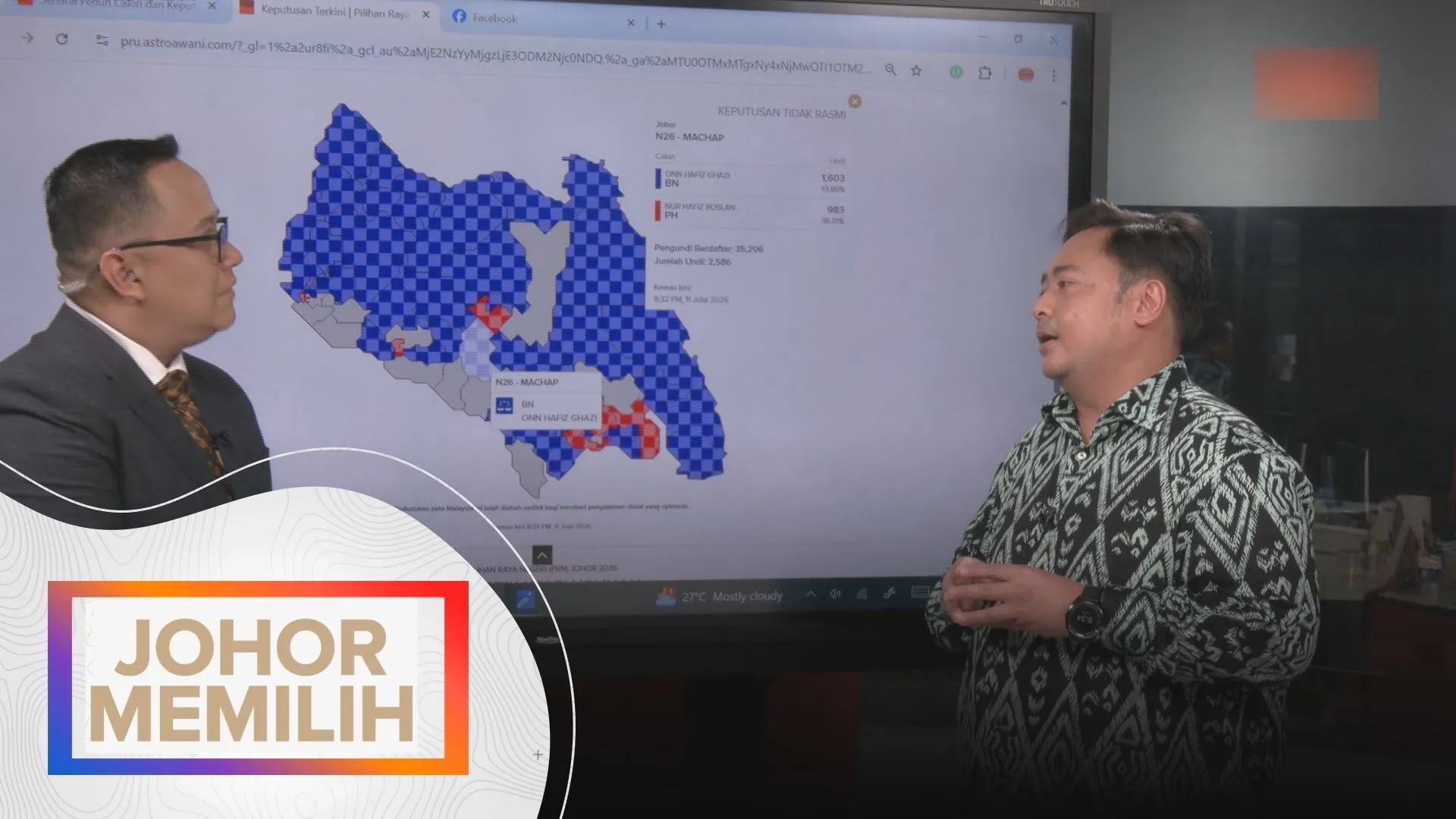 Literasi politik pengundi Johor semakin meningkat