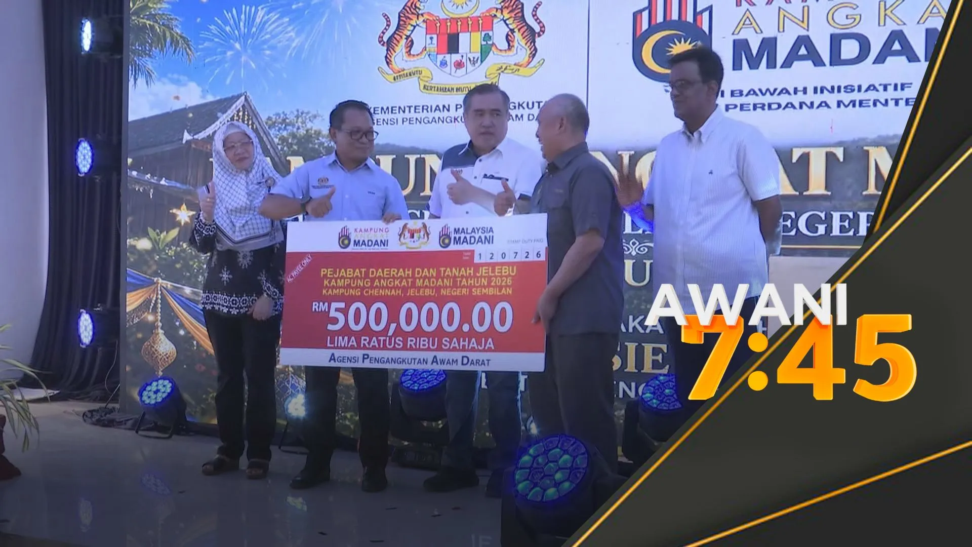 Kampung Chennah terima lima projek pembangunan