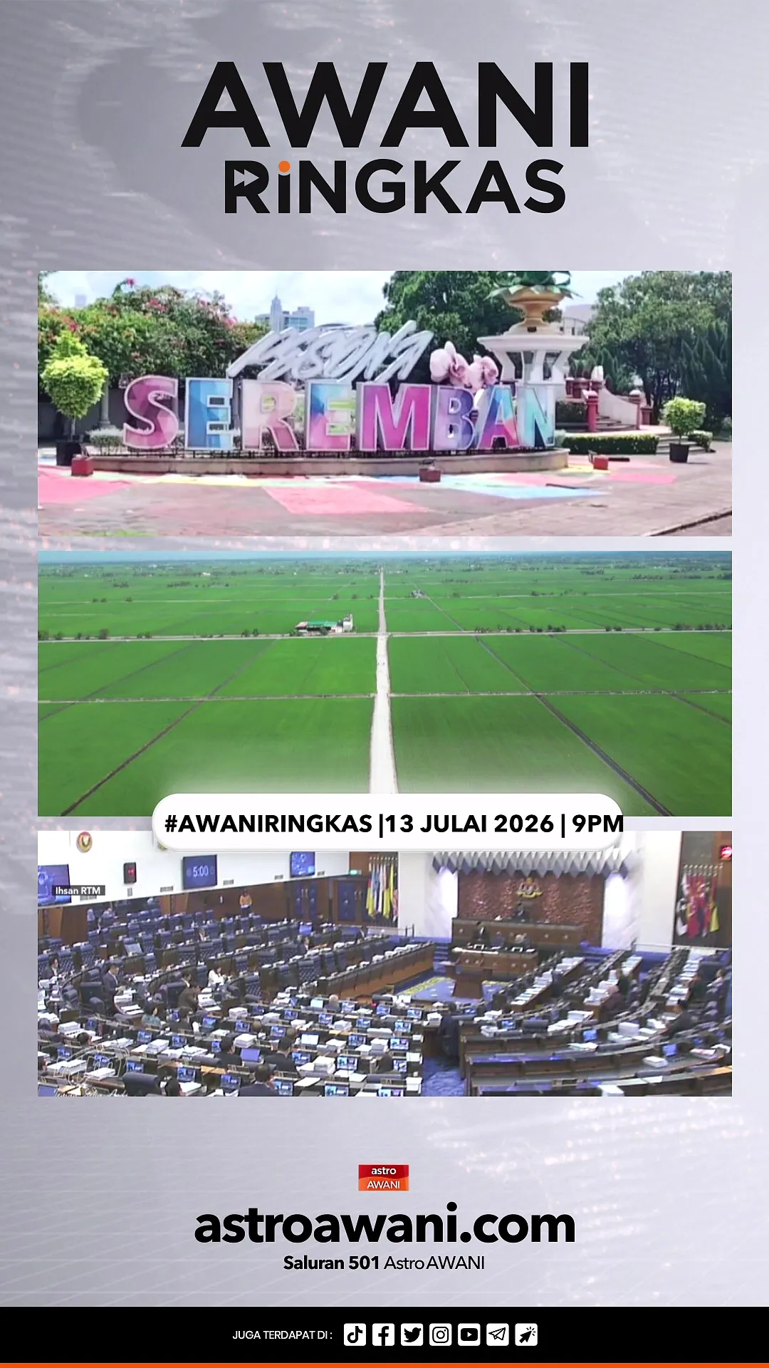 #AWANIRingkas 13 Julai 2026 | 9PM