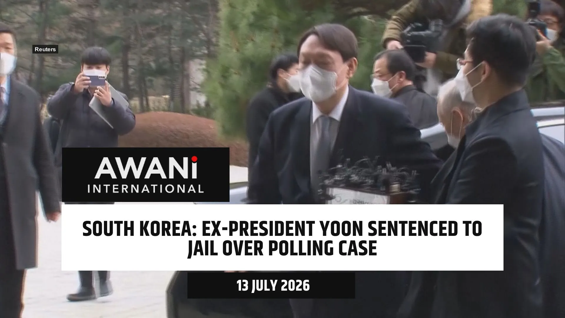 Ex-President Yoon sentenced to jail over polling case