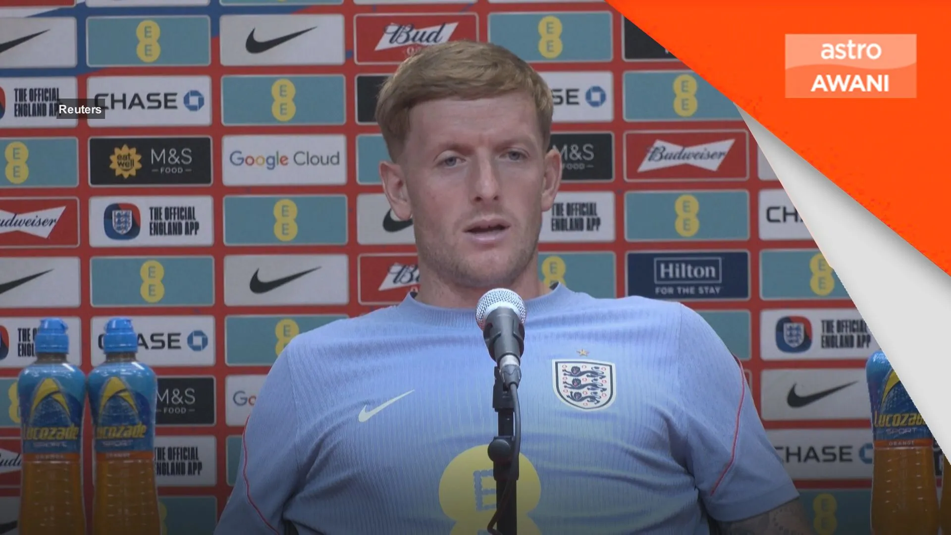 Pickford sedia berdepan Messi, Argentina