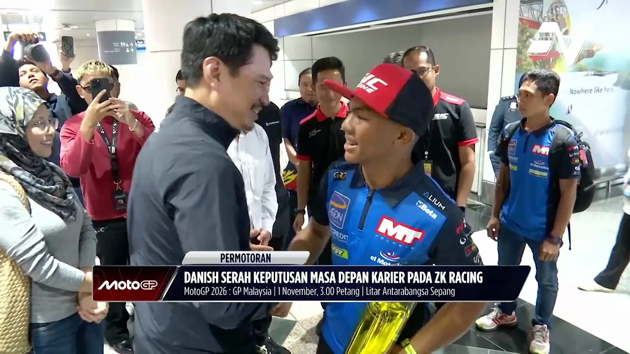 Hakim Danish mungkin lebih lama dalam kategori Moto3