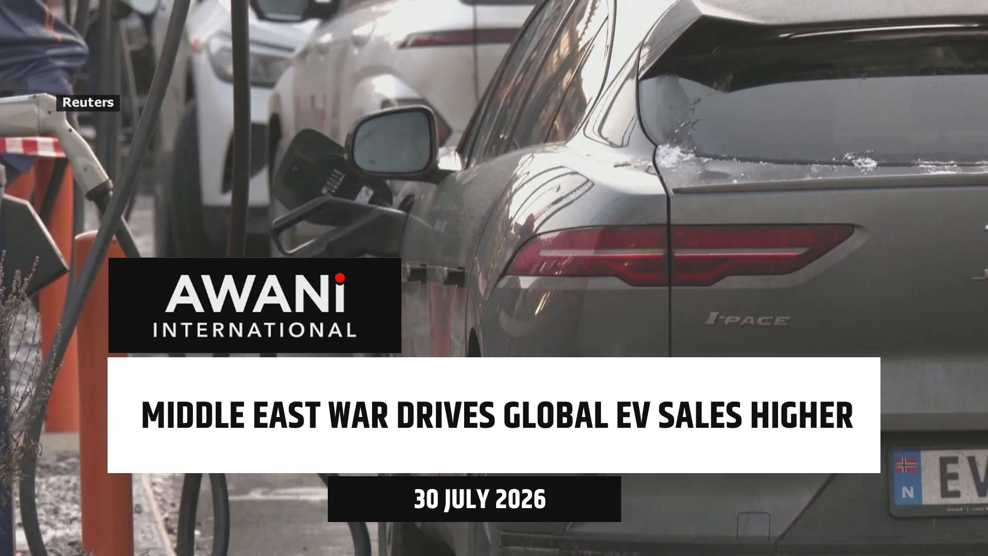 Middle East war drives global EV sales higher