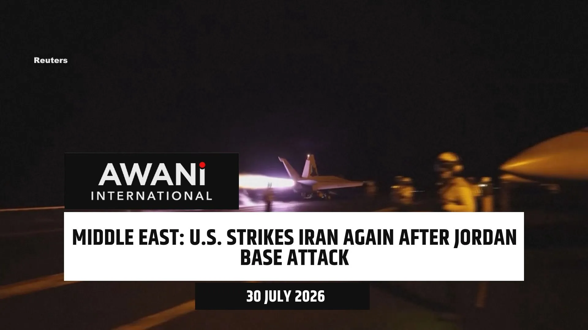 U.S. strikes Iran again as conflict widens in the Middle East