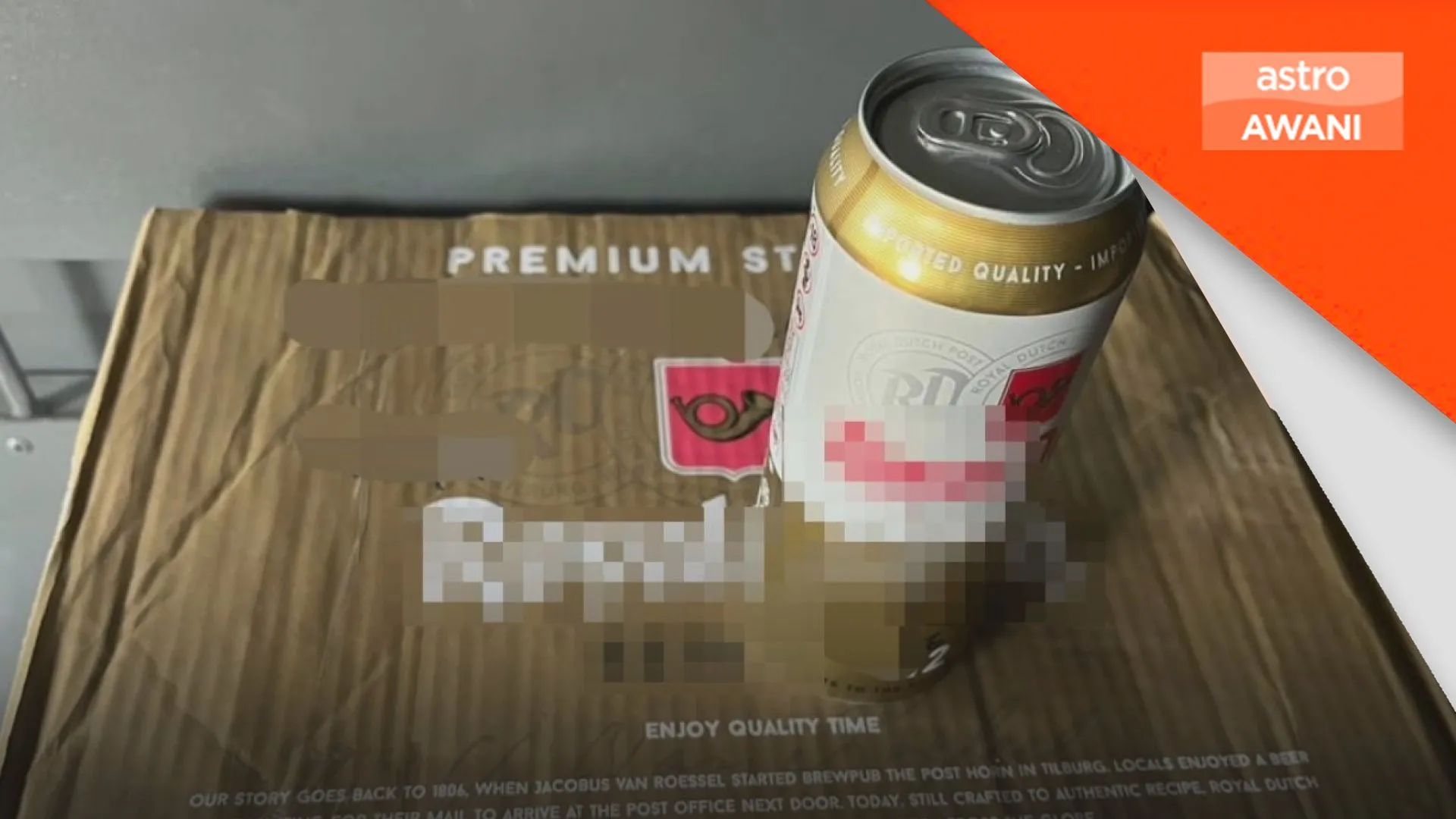 Op Taring Alpha 2: 100 kotak minuman keras tidak bercukai dirampas, dua lelaki ditahan