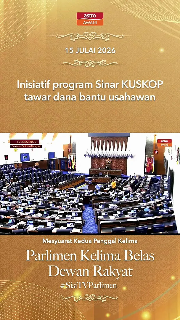 Inisiatif program Sinar KUSKOP tawar dana bantu usahawan