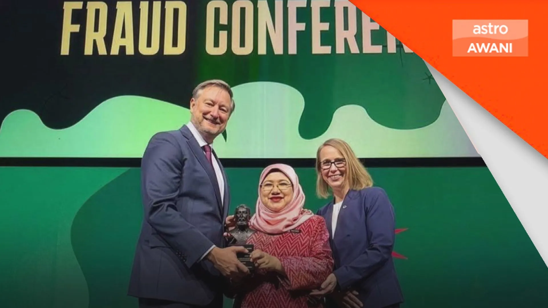 Wan Suraya terima pengiktirafan Anugerah Donald R. Cressey