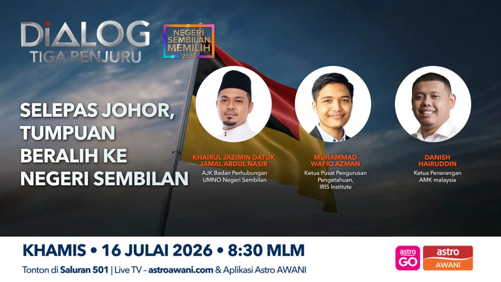 Dialog Tiga Penjuru: Selepas Johor,Tumpuan Beralih Ke Negeri Sembilan