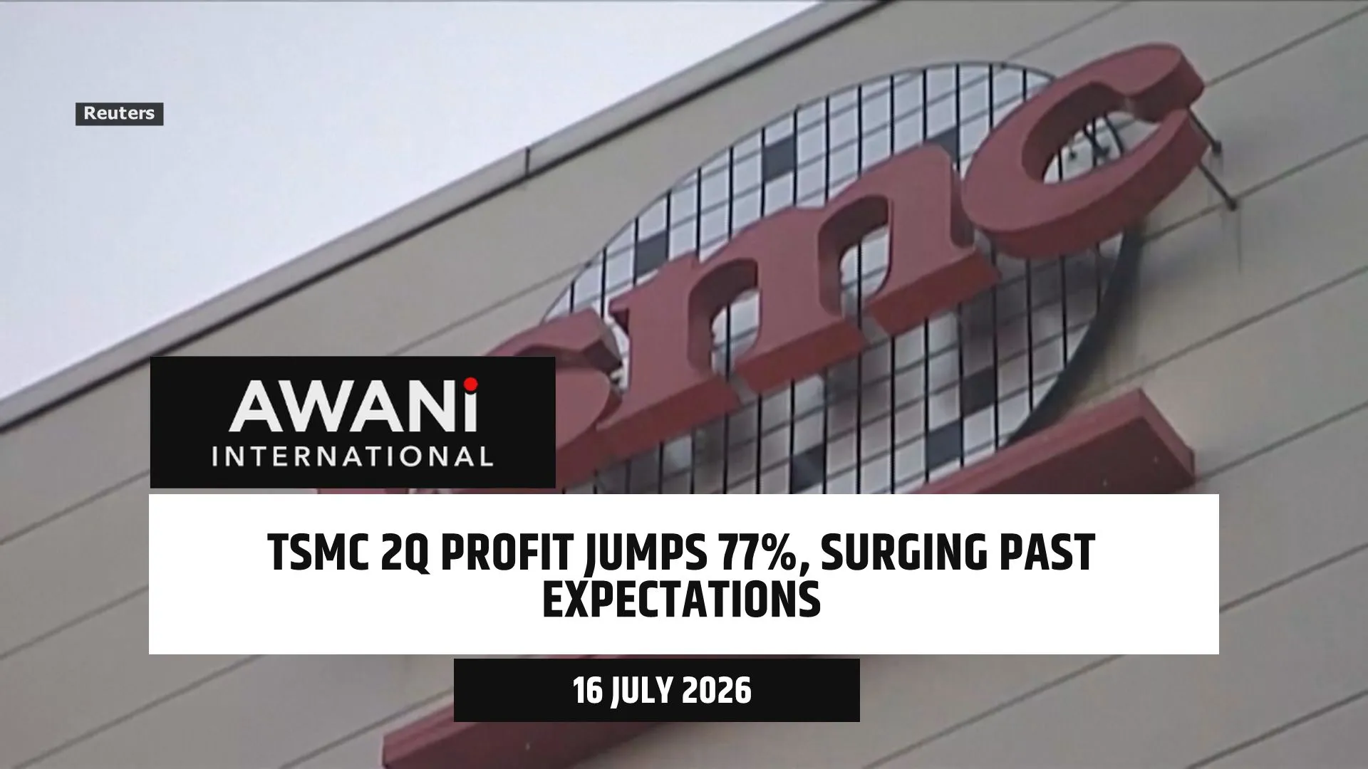 TSMC posts 77% profit jump for Q2, surging past market expectations
