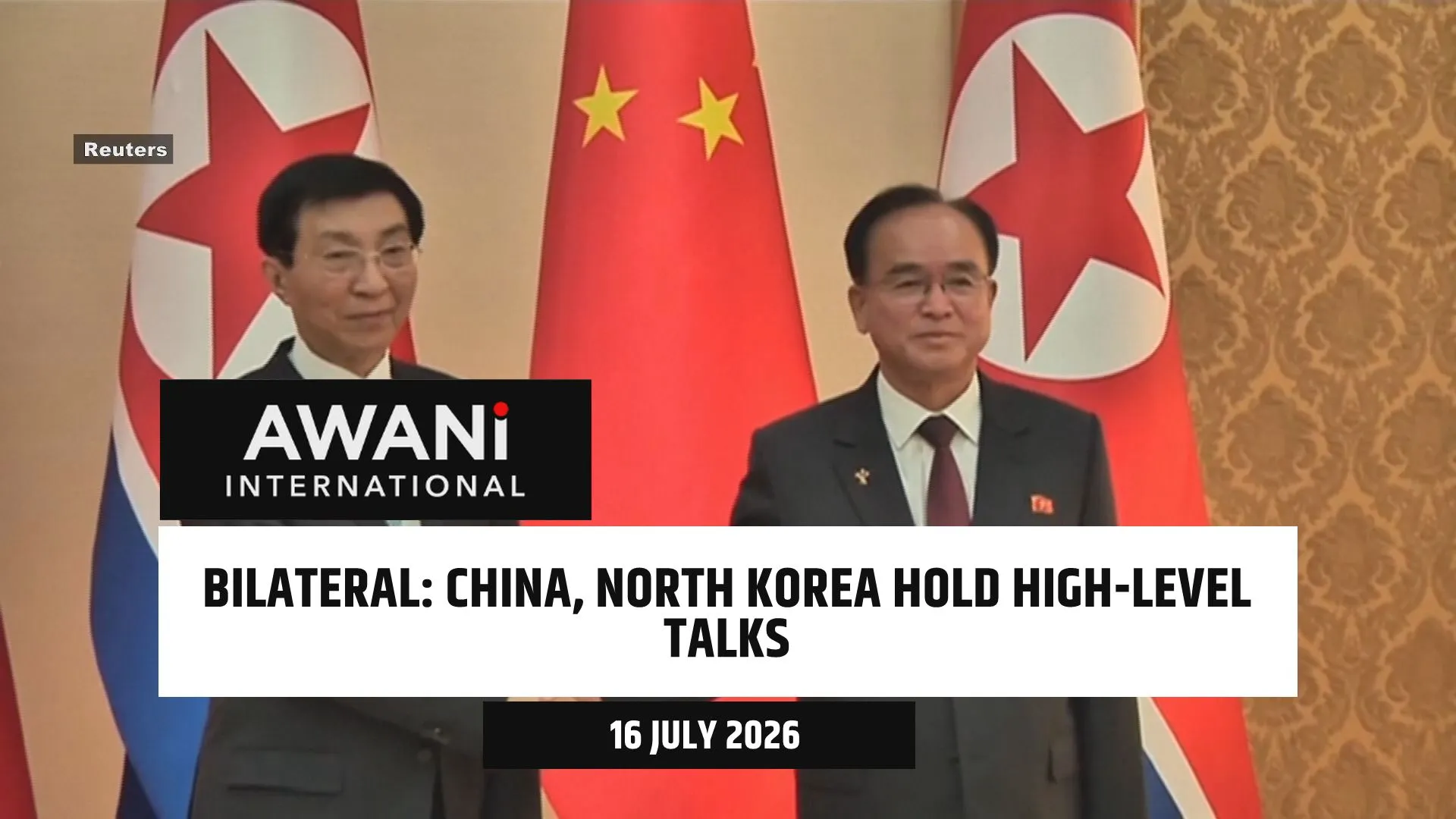 China, North Korea hold high-level talks