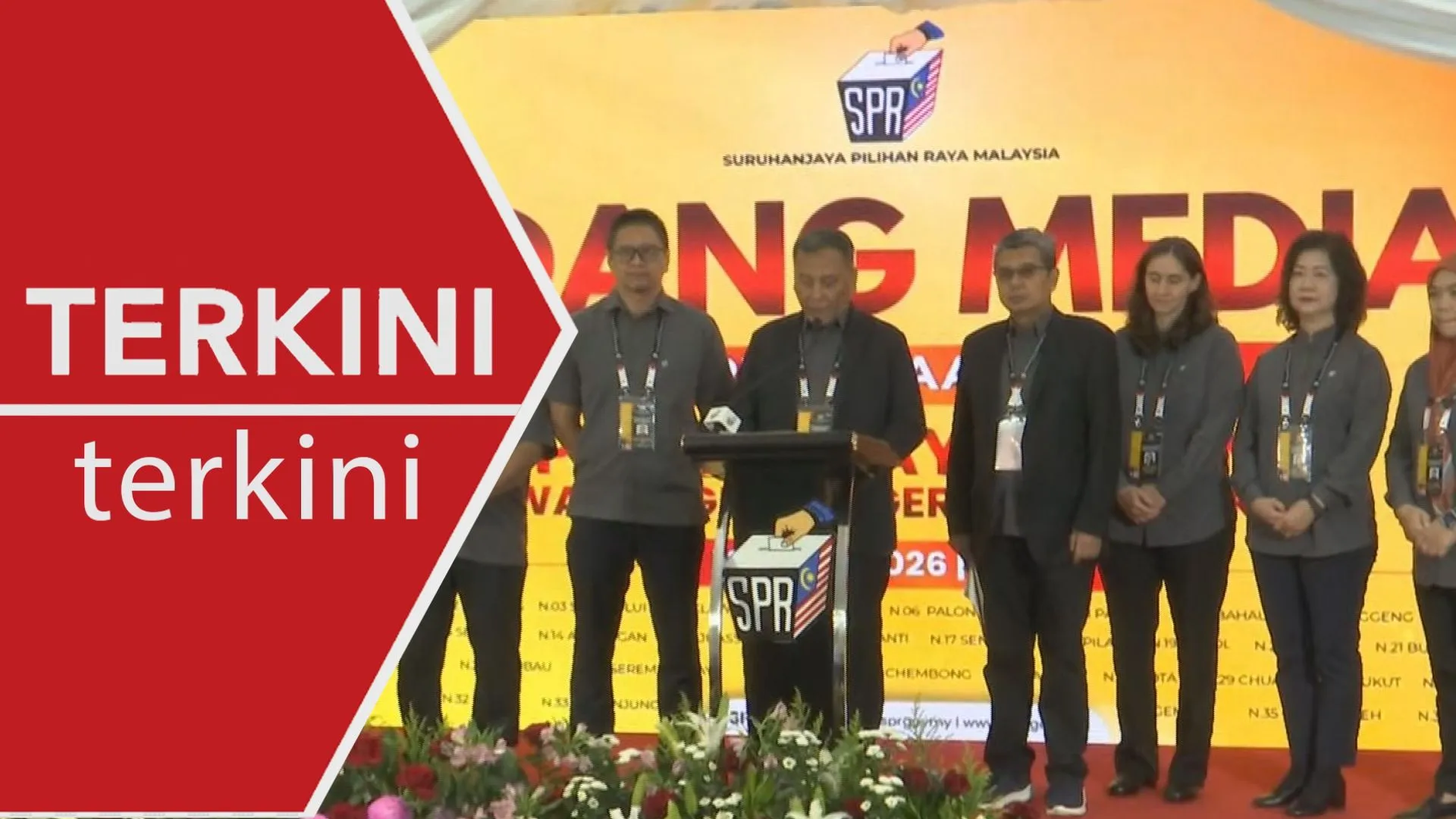 [TERKINI] Sidang media SPR bagi urusan hari penamaan PRN Negeri Sembilan