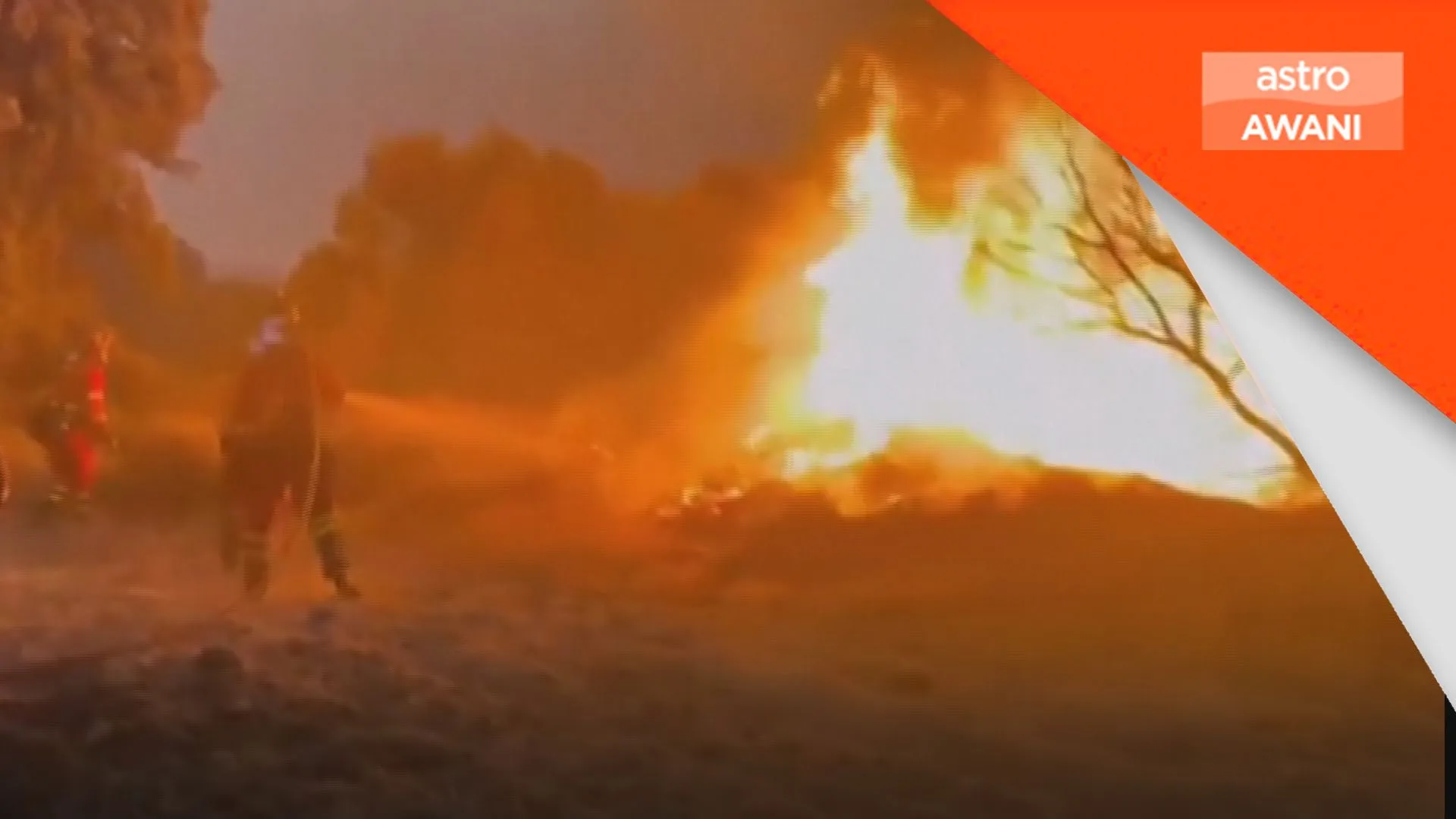 Lebih 15,400 hektar terbakar di Sepanyol