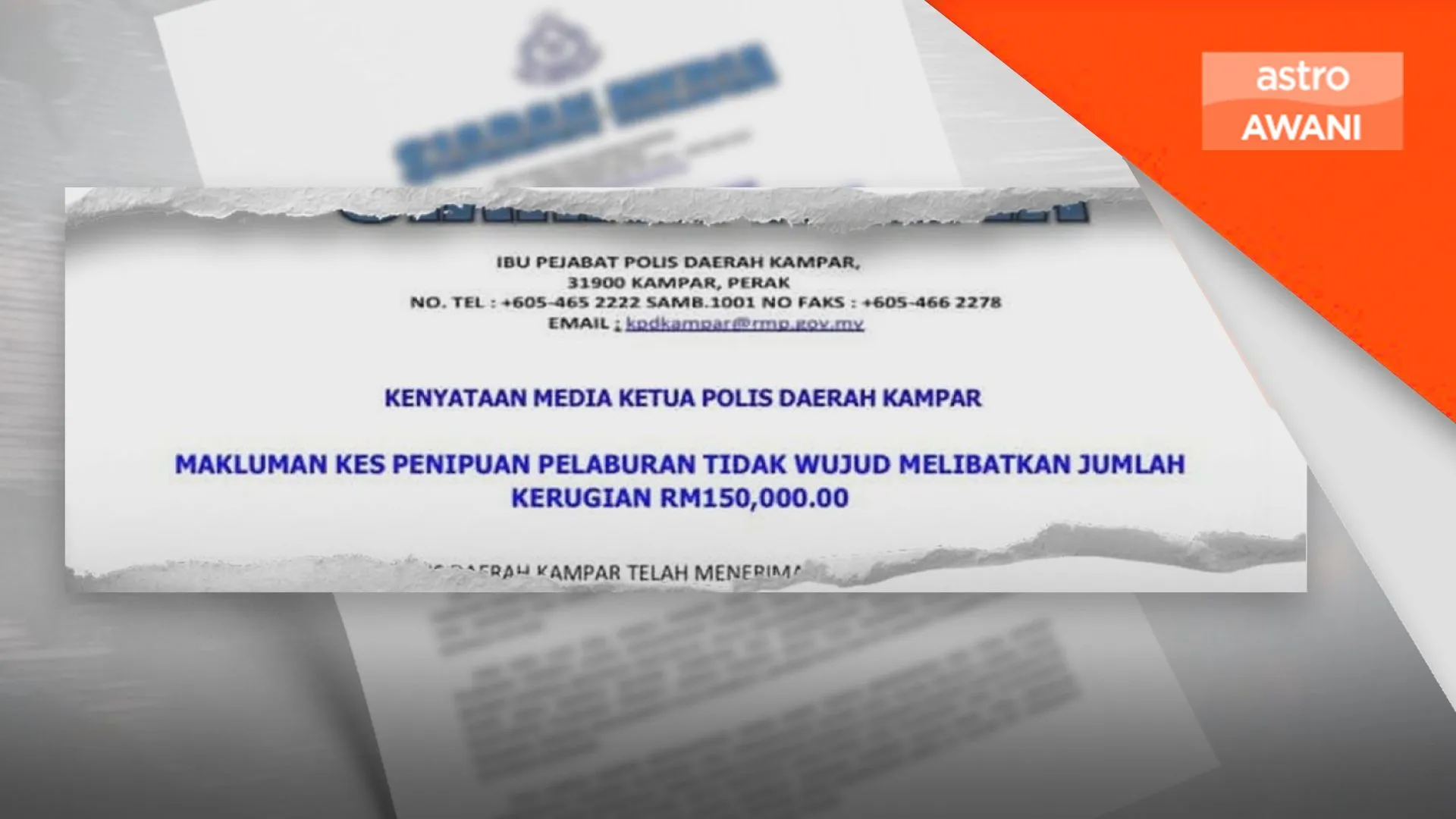 Warga emas rugi RM150,000 terperdaya pelaburan tidak wujud