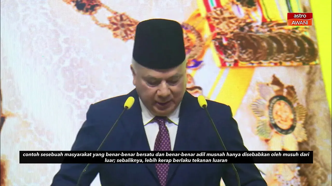 Integriti, perpaduan sosial asas sebenar keselamatan negara - Sultan Nazrin