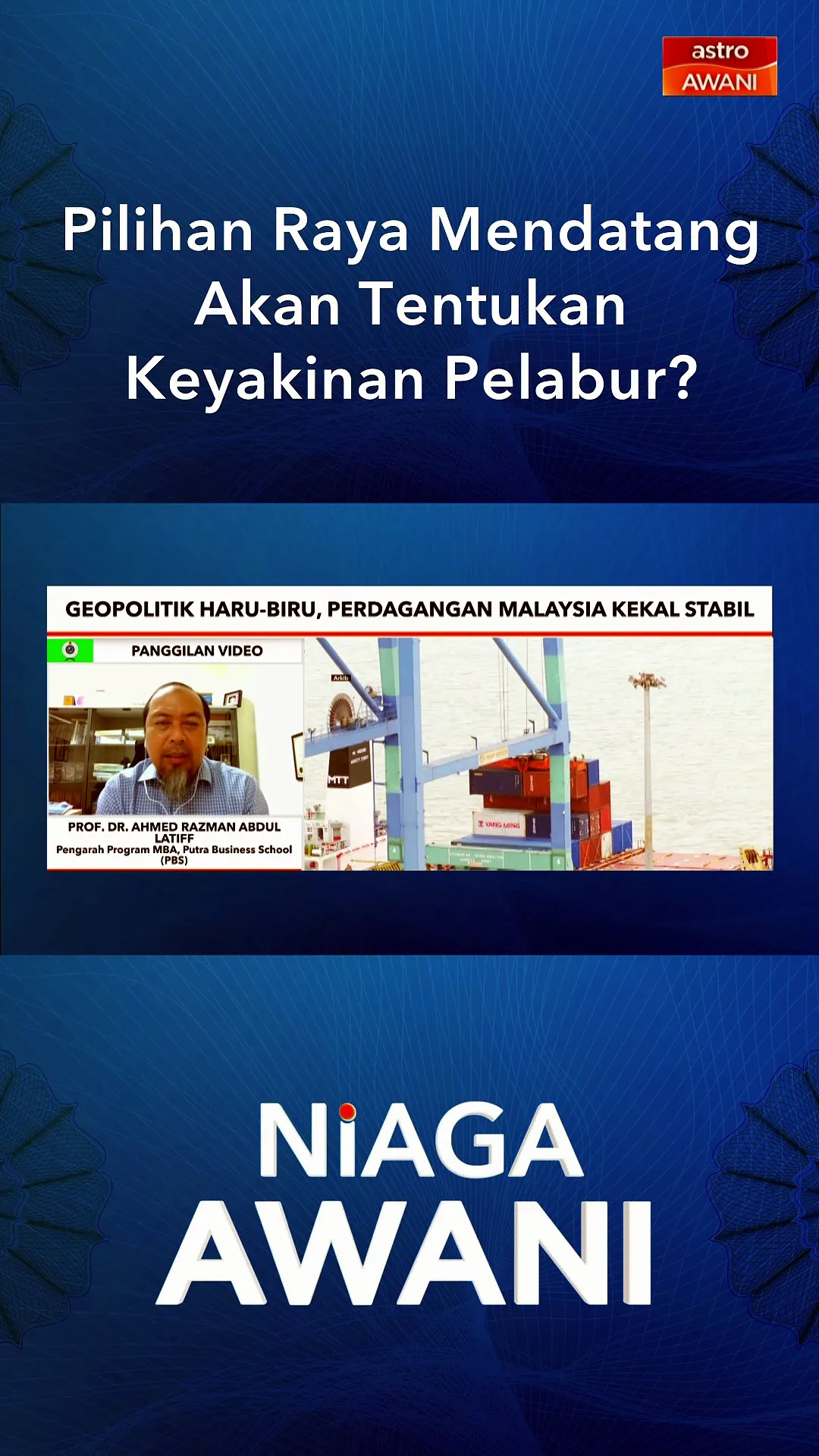 Pilihan raya mendatang akan tentukan keyakinan pelabur?