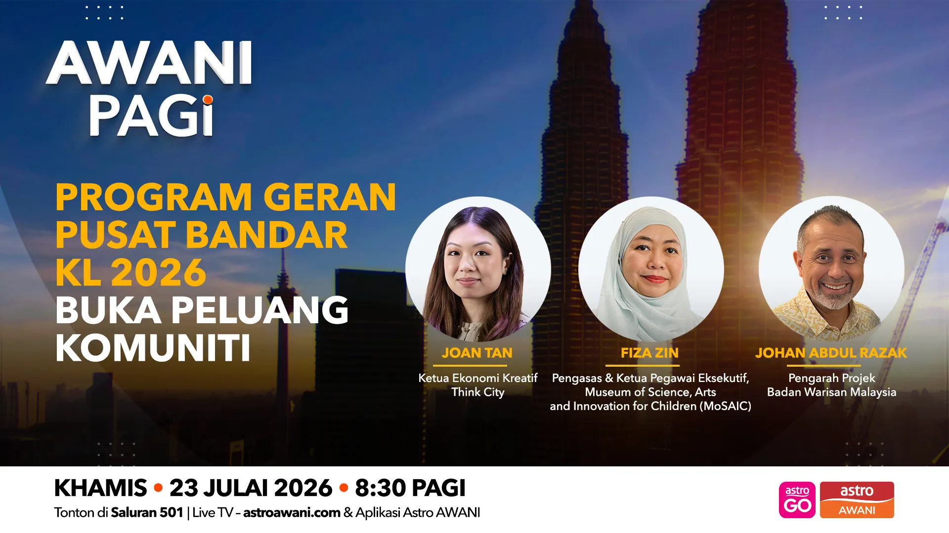 AWANI Pagi: Program Geran Pusat Bandar KL 2026 buka peluang komuniti