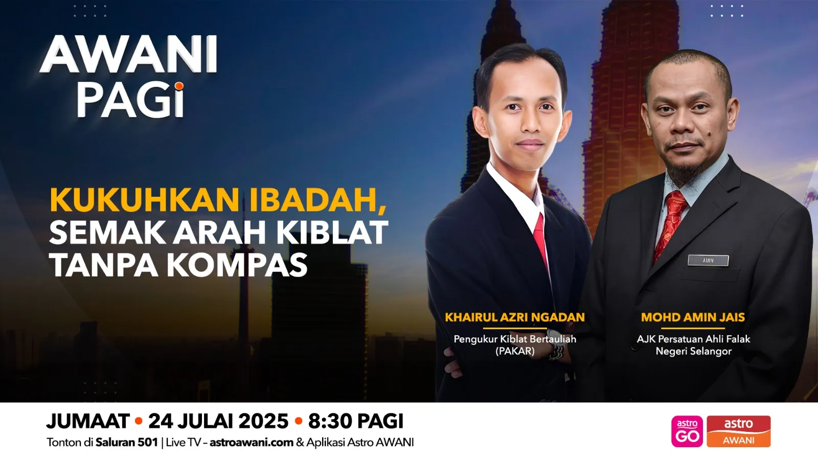 AWANI Pagi: Kukuhkan ibadah, semak arah kiblat tanpa kompas