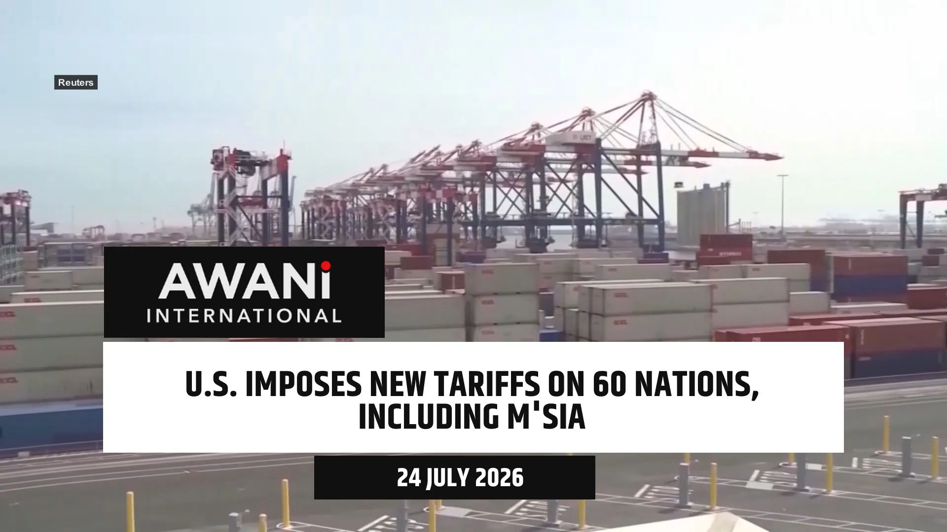 U.S. imposes new tariffs on 60 trade partners, including Malaysia