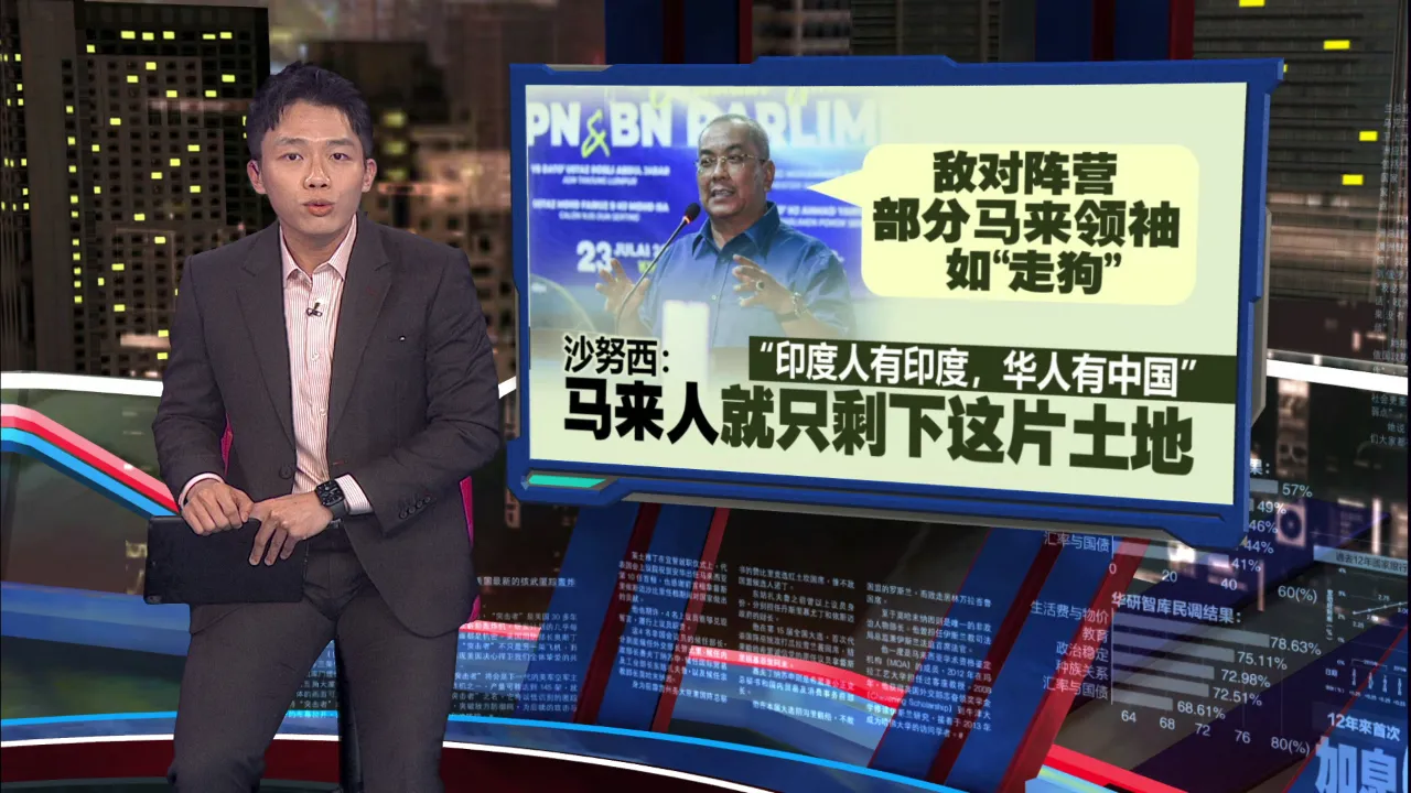 沙努西“华人有中国，印度人有印度” 惹怒    国大党掀桌：国阵应当独自征战！